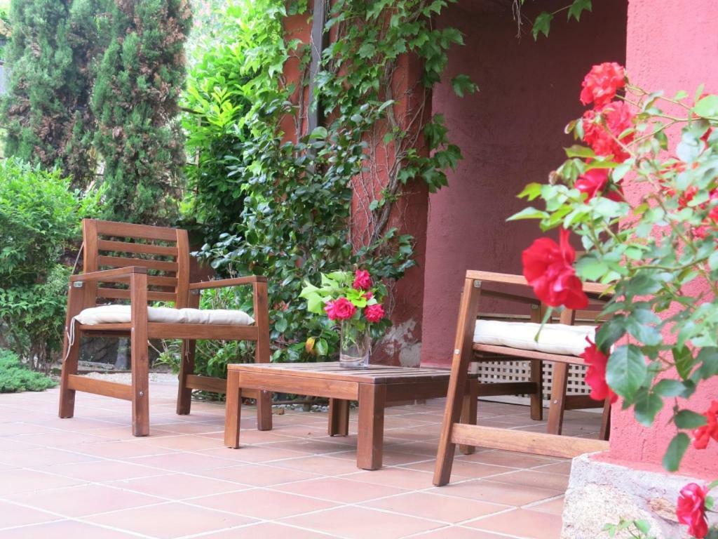 Chalet Navacerrada Piscina Privada Esterno foto
